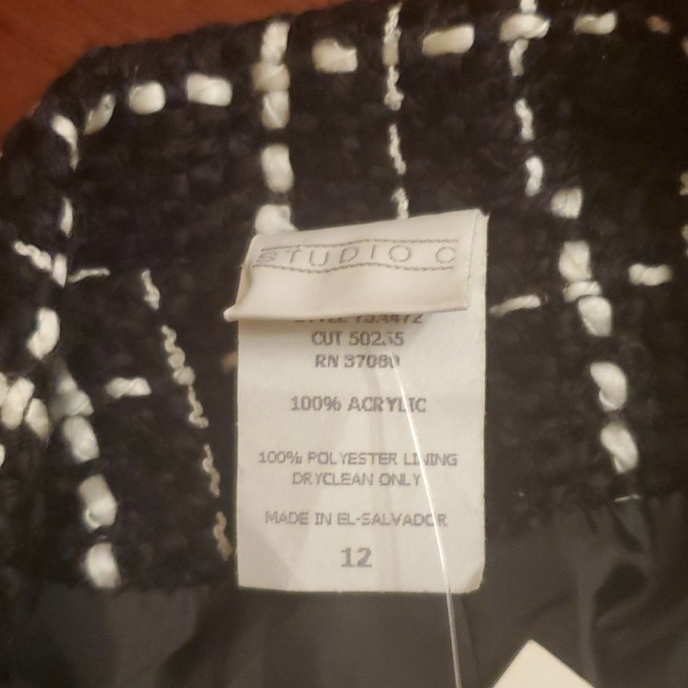 Cato Studio C Jacket Size 12 - Picture 8 of 9